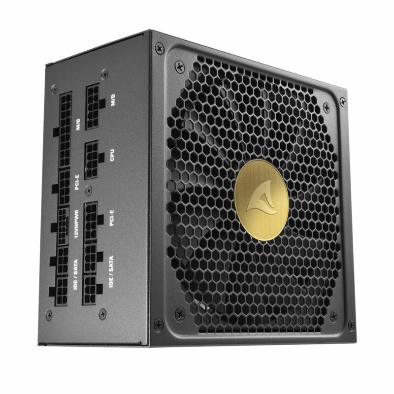 Sharkoon Alimentatore Rebel P30 Gold 1300w Atx3.0 Atx 3.0, Pcie Gen5 12vhpwr, 80 Plus Gold, 135mm Ze