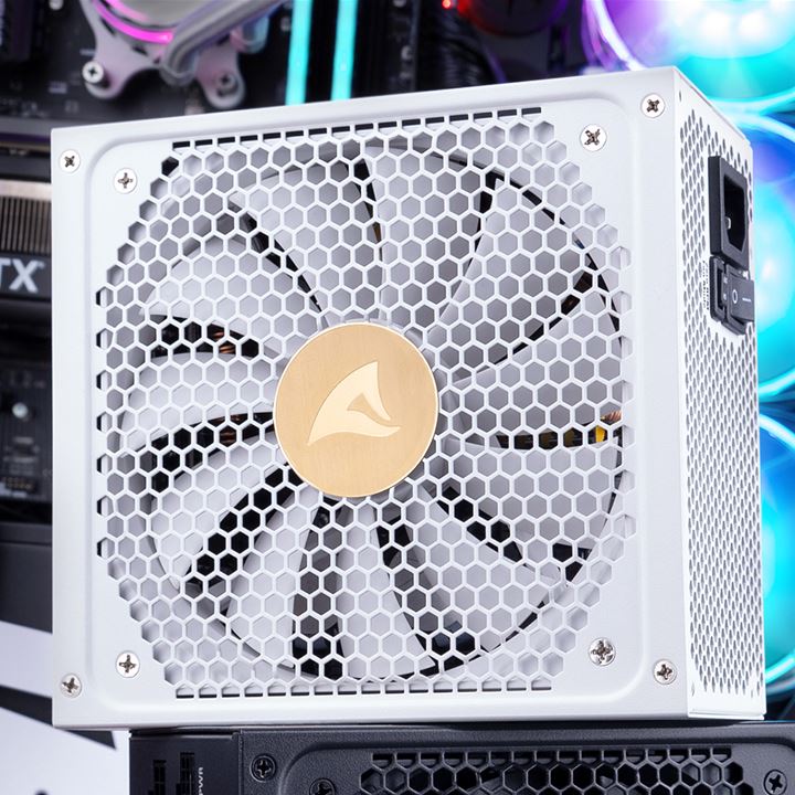 Sharkoon Alimentatore Rebel P30 Gold Wh 1000w Atx3.0 Atx 3.0, Pcie Gen5 12vhpwr, 80 Plus Gold, 135mm